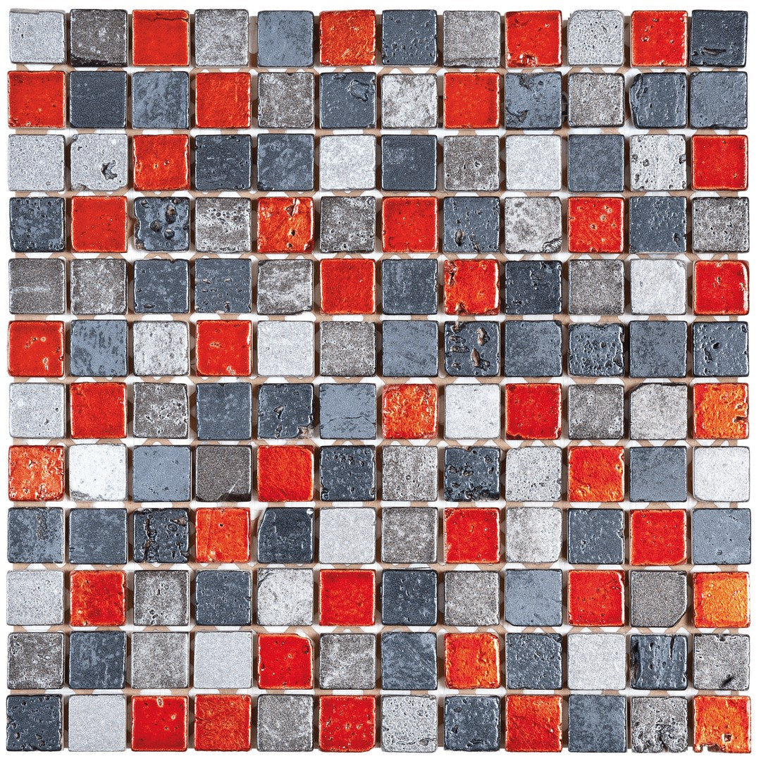 Bati Orient Terrazzo 12" x 12" Marble 0.88" Mosaic