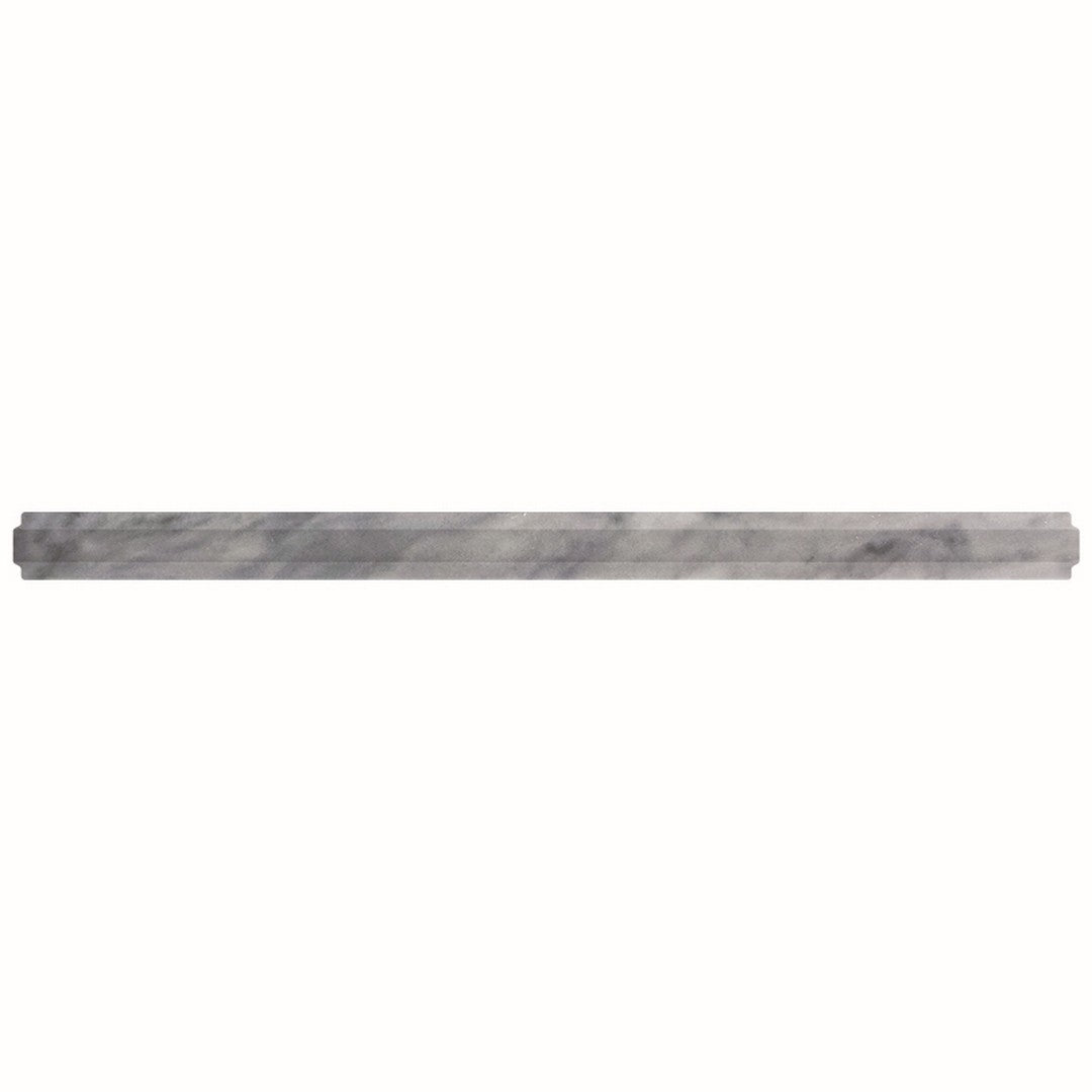 MiR Field Tile 0.8" x 12" Natural Stone Polished Metro Pencil Molding