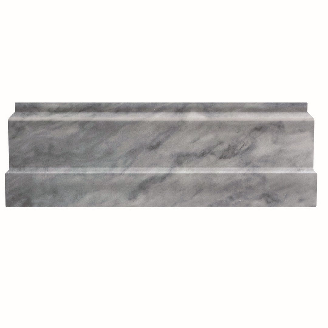 MiR Field Tile 4" x 12" Natural Stone Polished Metro Base Molding