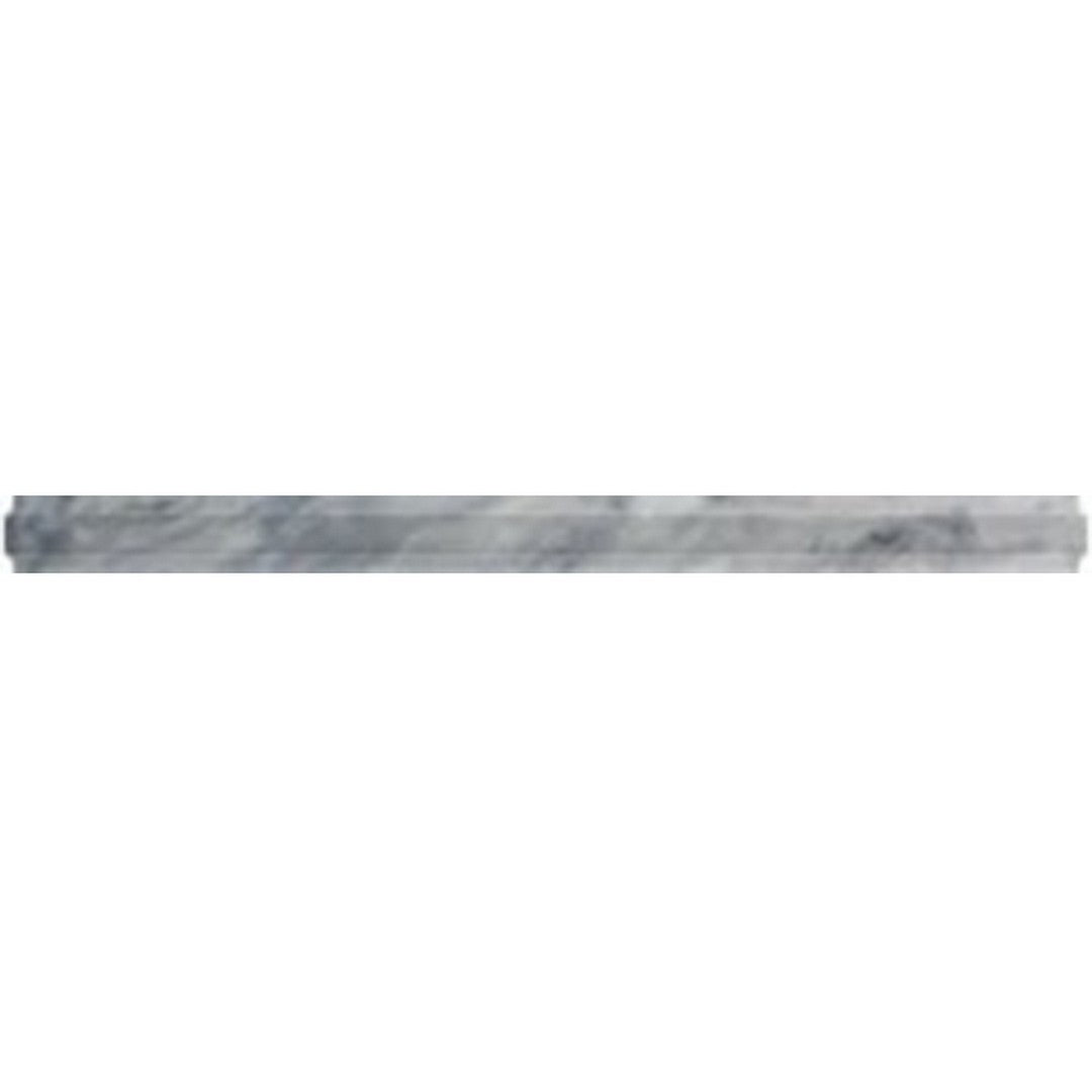 MiR Field Tile 0.8" x 12" Natural Stone Polished Metro Pencil Molding