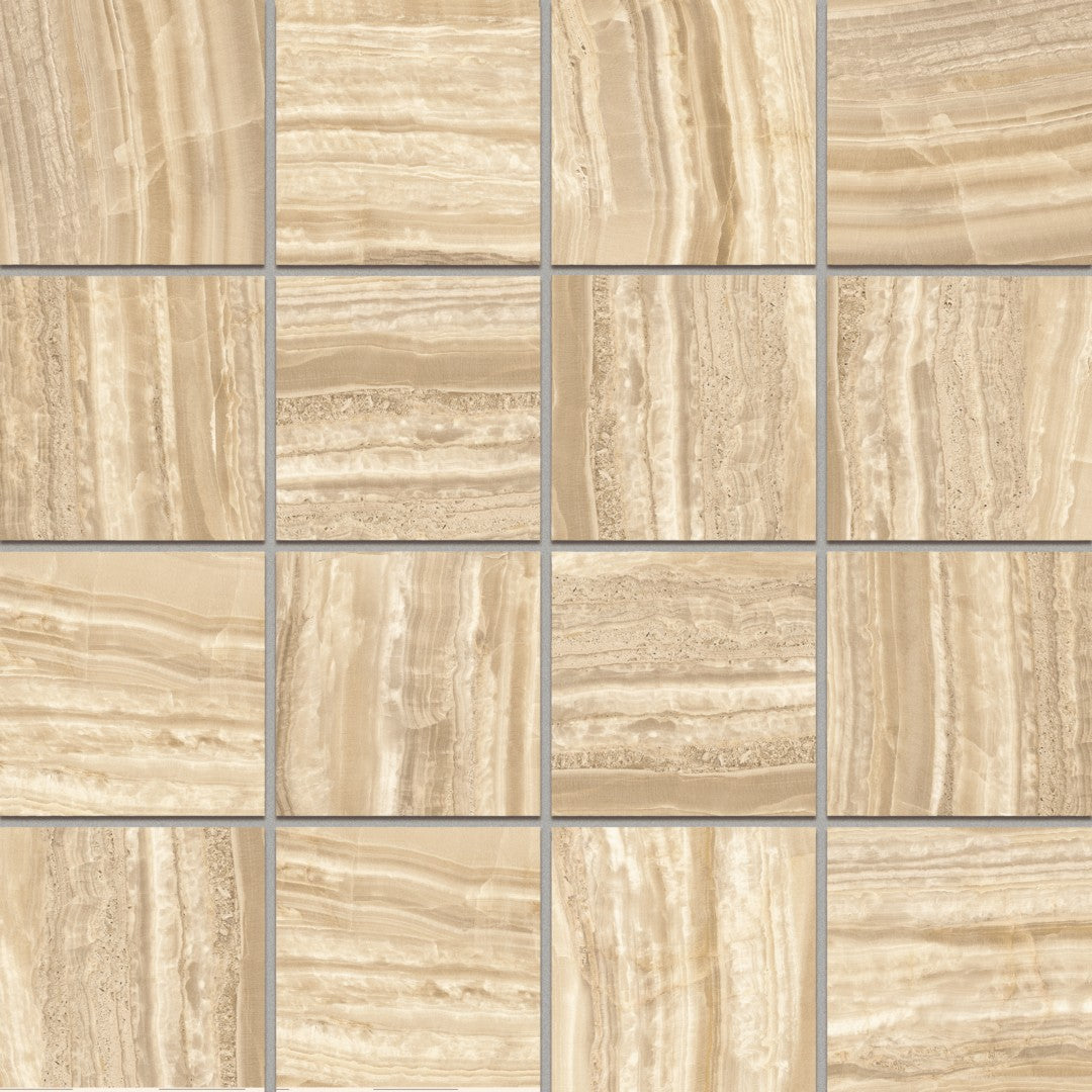 Crossville Marblique 12" x 12" Unpolished Porcelain 3" Mosaic
