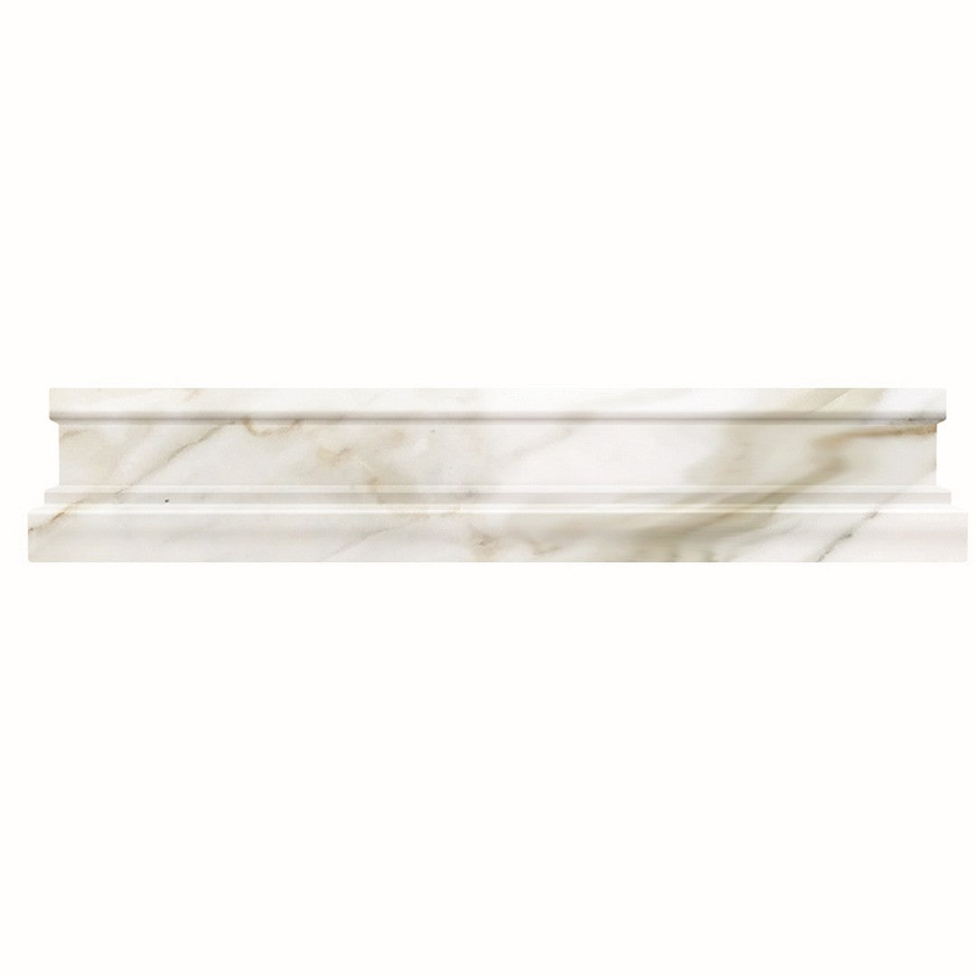 MiR Field Tile 2" x 12" Natural Stone Polished Metro Rail Molding