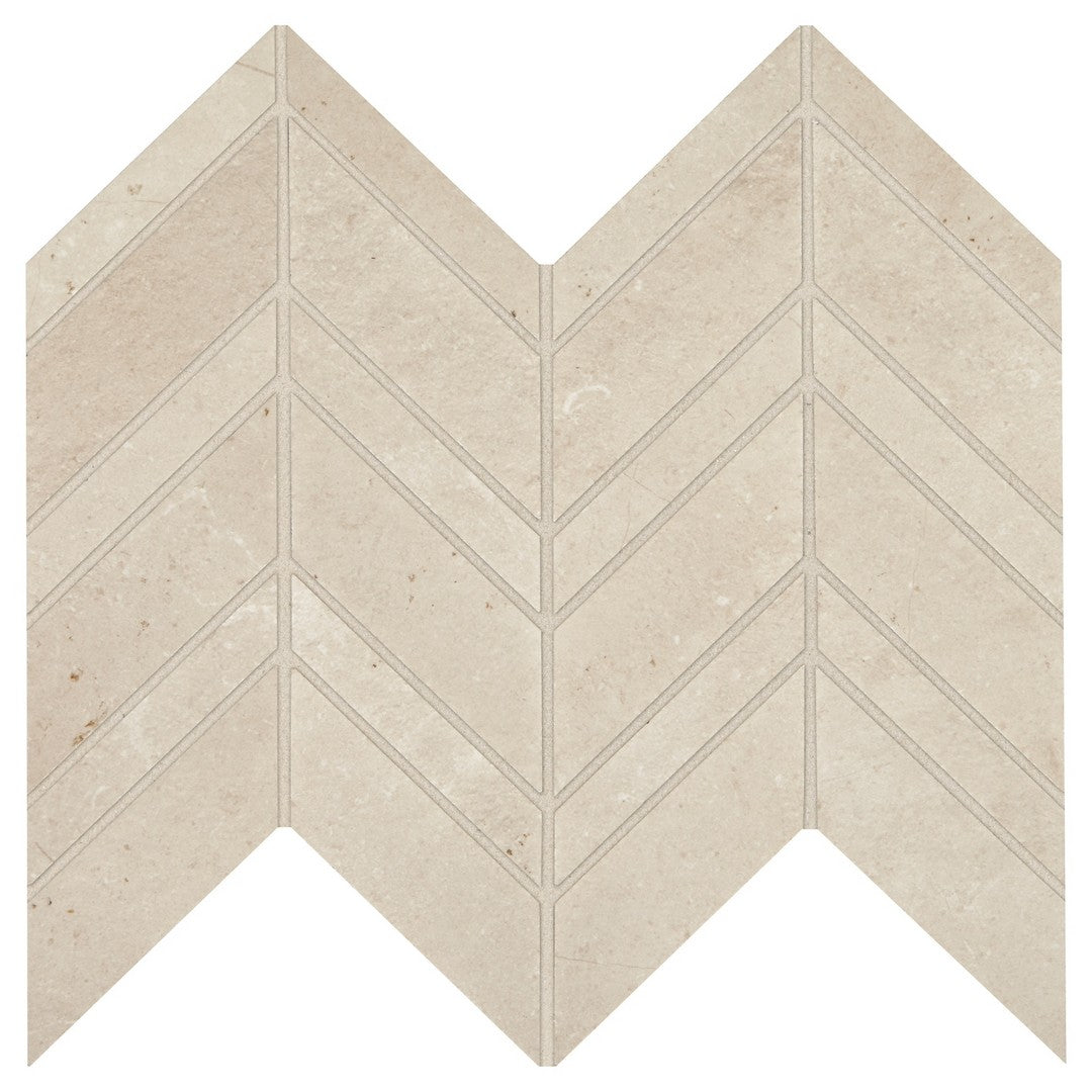 Marazzi Modern Formation 12" x 13" Matte Porcelain Chevron Mosaic