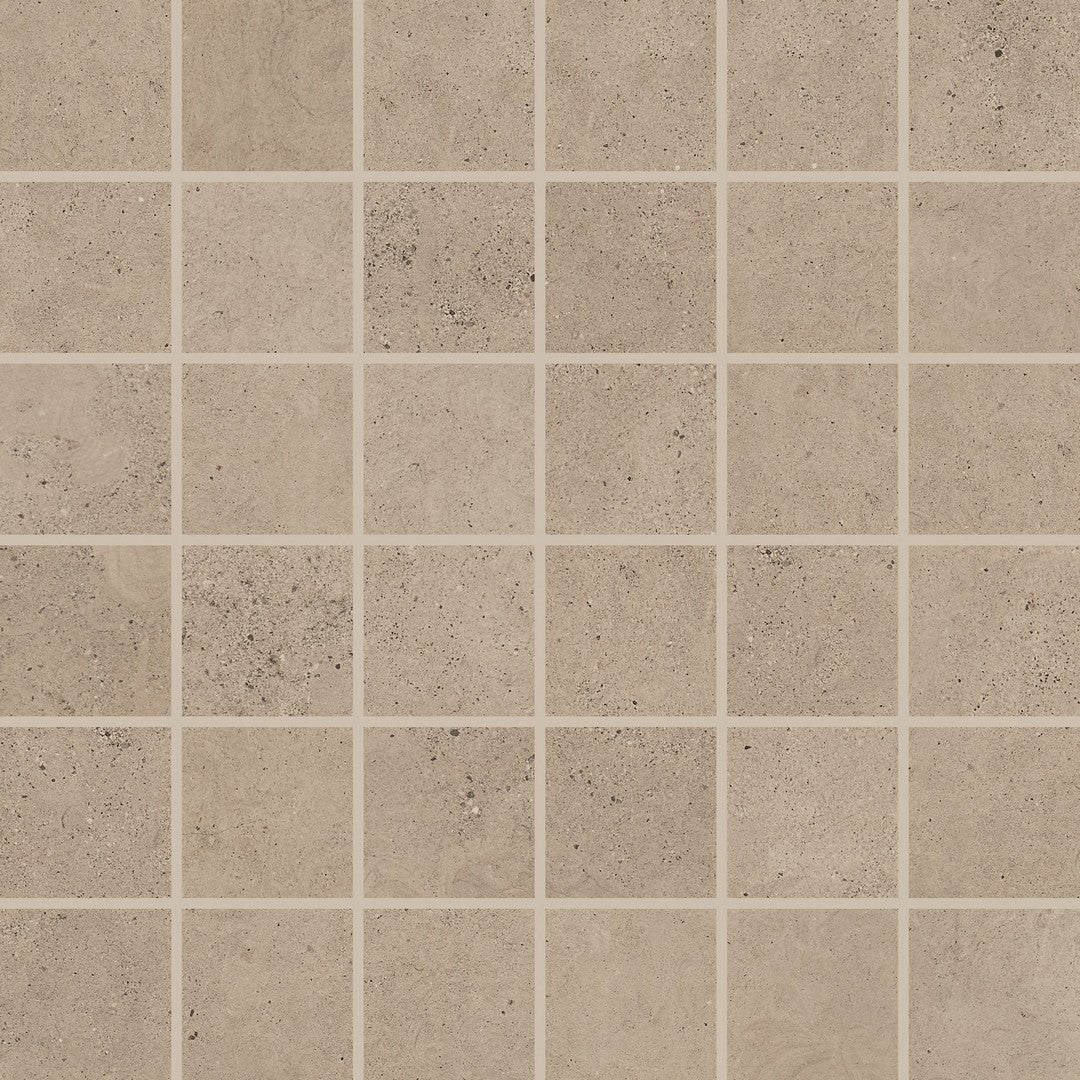 Marazzi Modern Formation 12" x 12" Matte Porcelain 2" Straight Joint Mosaic