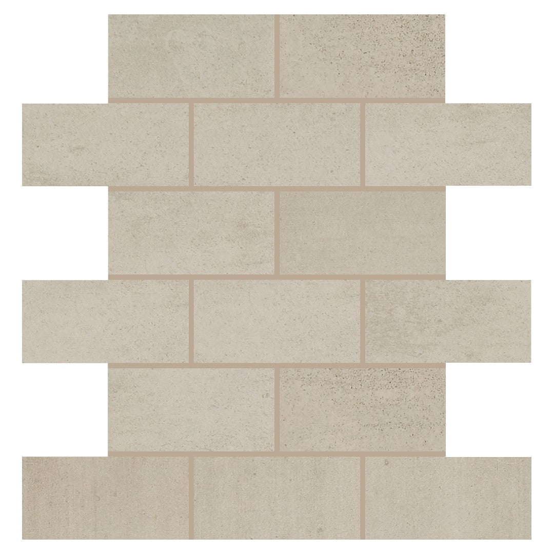 Daltile Modern Hearth 12" x 12" Brick Joint Mosaic