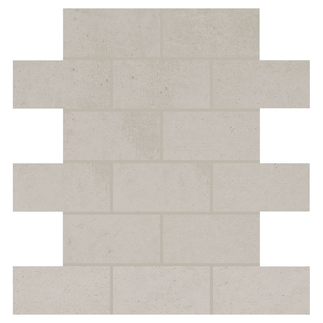 Daltile Modern Hearth 12" x 12" Brick Joint Mosaic