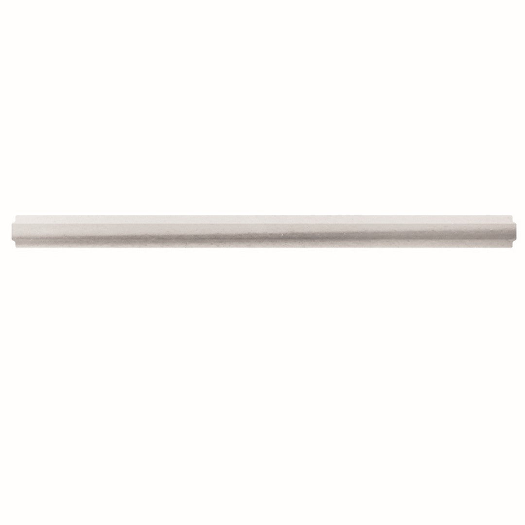 MiR Field Tile 0.8" x 12" Natural Stone Polished Metro Pencil Molding