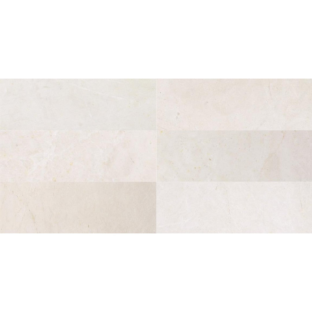 Tesoro Ice 3" x 9" Honed Natural Stone Tile
