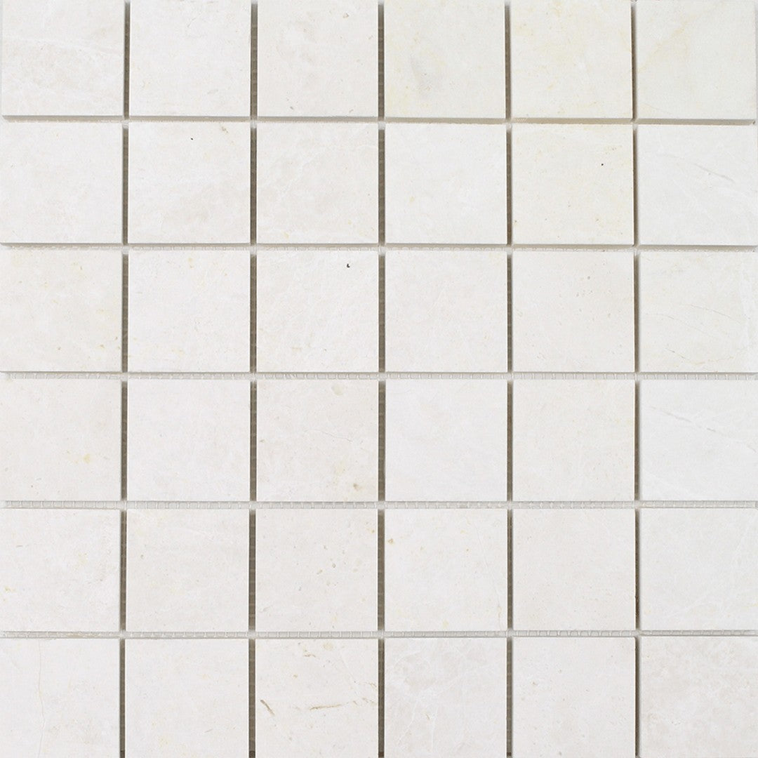 Tesoro Ice 12" x 12" Honed Natural Stone 2" Mosaic