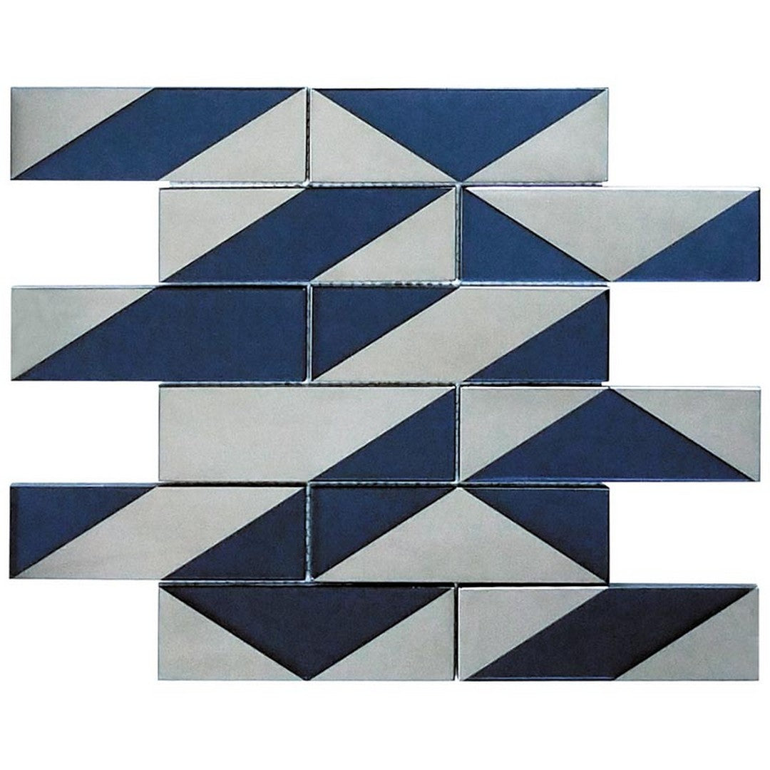 MiR Monaco 11.6" x 11.9" Glossy Glass Mosaic