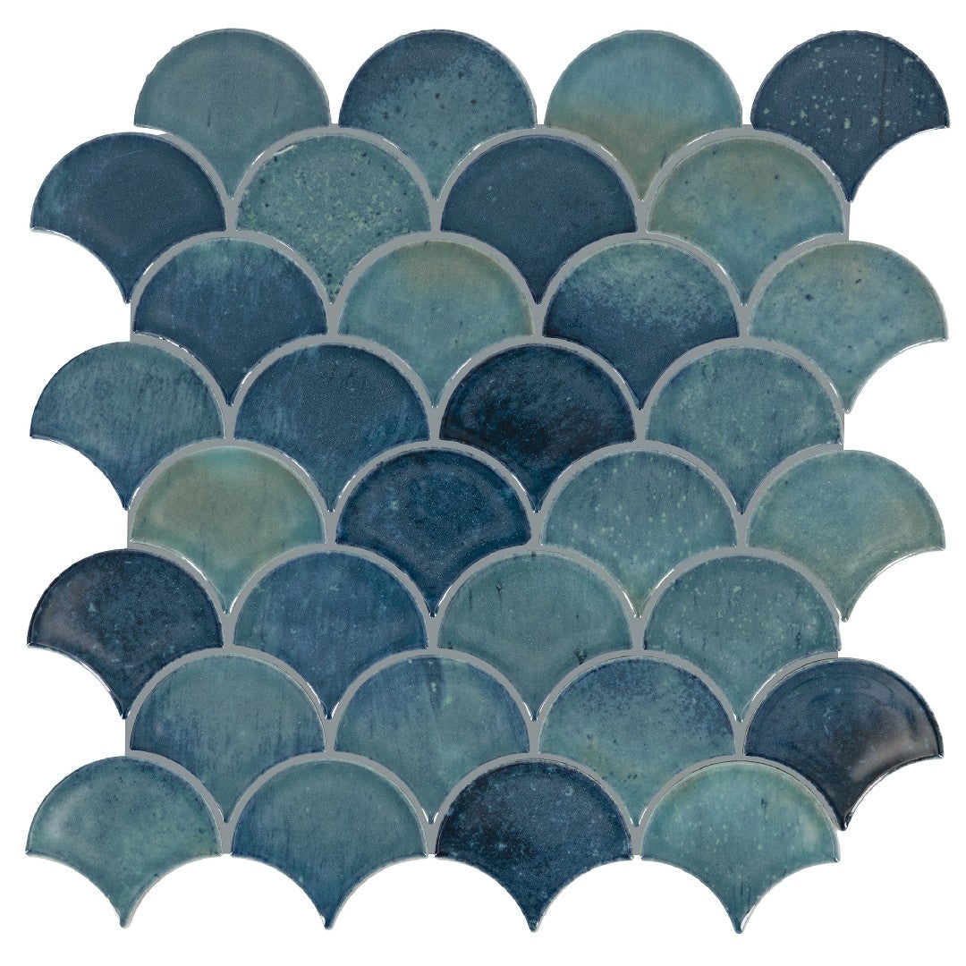 🔥LAST DAY 48% OFF-Mountain Range Glass Mosaic