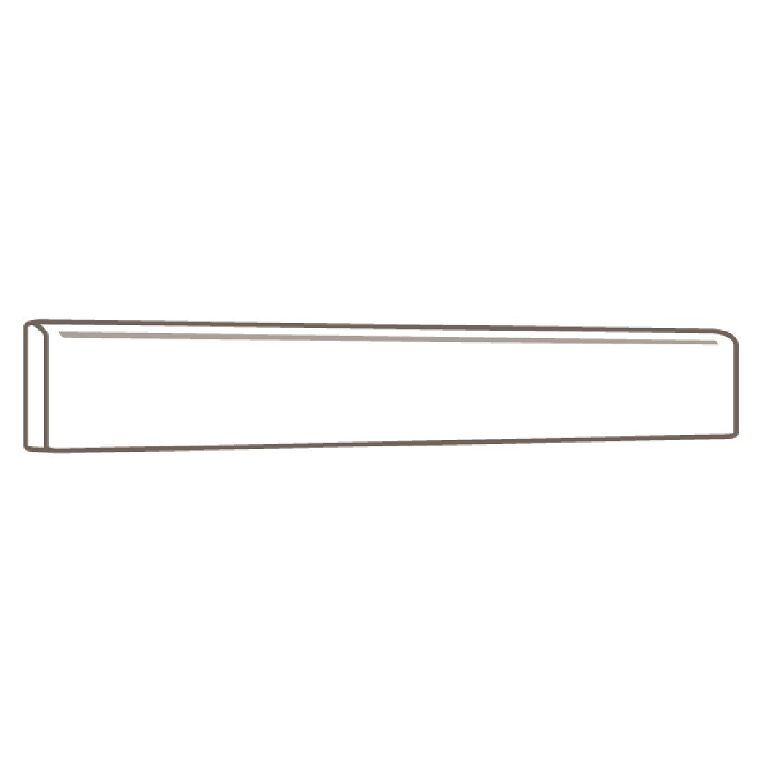Marca Corona Arkiquartz 3" x 24" Natural Porcelain Bullnose