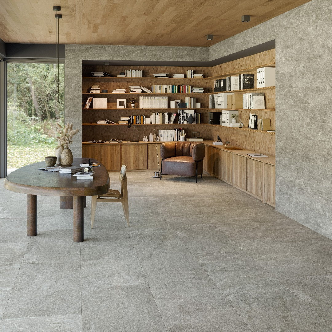 Marca-Corona-Arkiquartz-24-x-48-Natural-Porcelain-Tile-Titanium