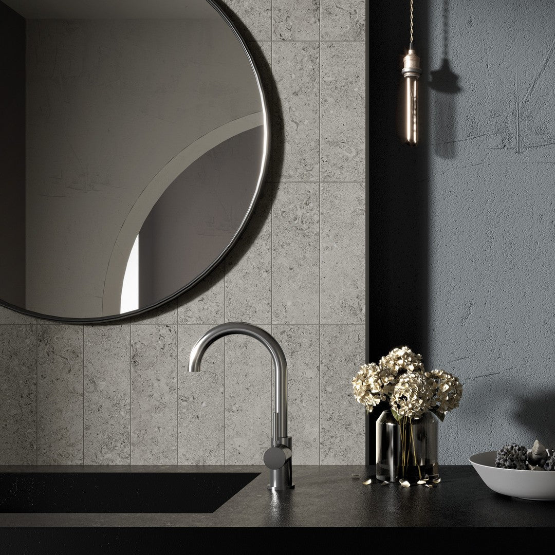 Tesoro-Shellstone-4-x-12-Rectified-Matte-Porcelain-Tile-Grey