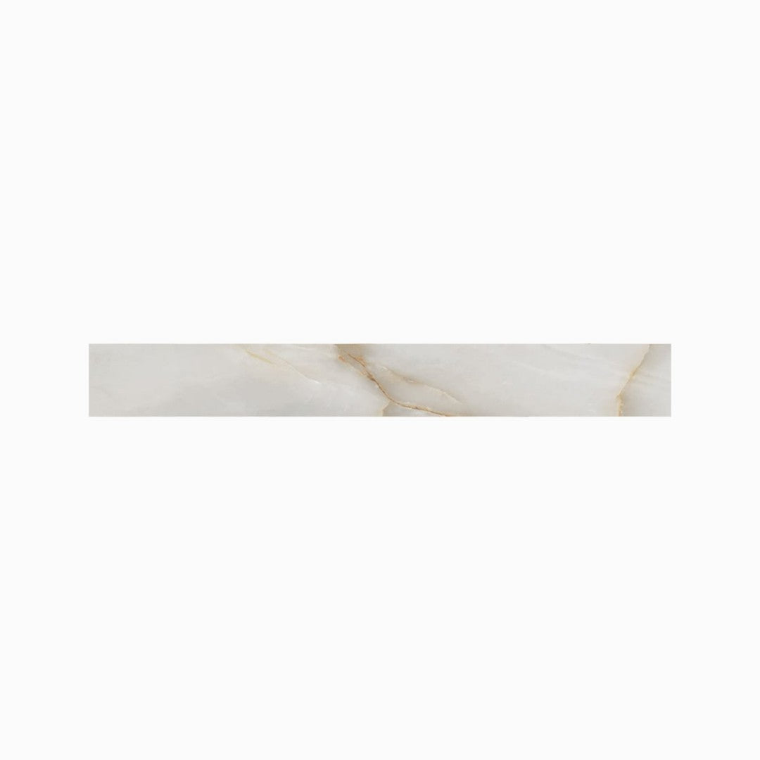 Milestone Onyx 3" x 24" Polished Porcelain Bullnose