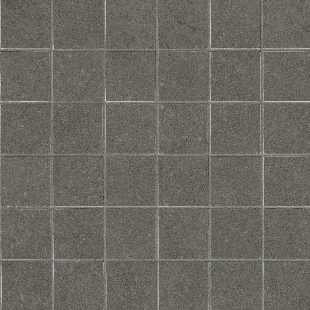 MS International Dimensions Concrete 12" x 12" Matte Porcelain 2" Mosaic