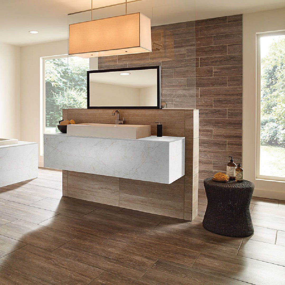 MS International Veneto 12" x 12" Polished Brick Porcelain Mosaic