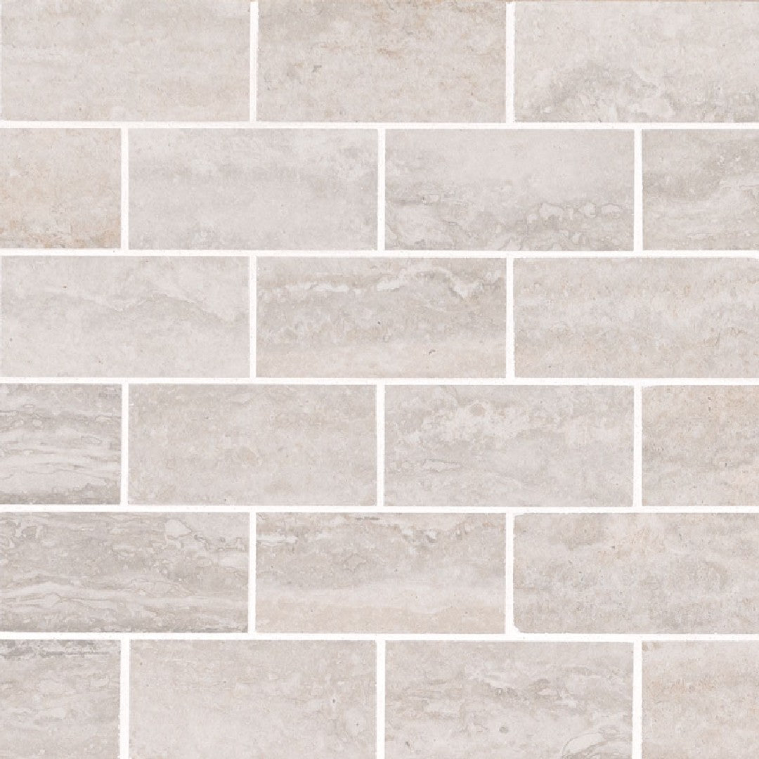 MS International Veneto 12" x 12" Polished Brick Porcelain Mosaic
