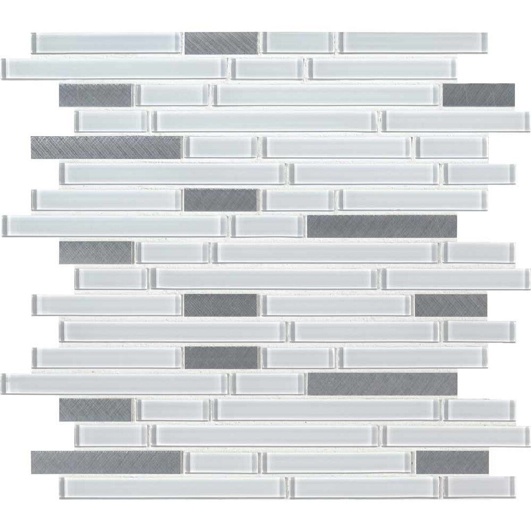 MS International Decorative Blends 11.81" x 12" Glass Mosaic