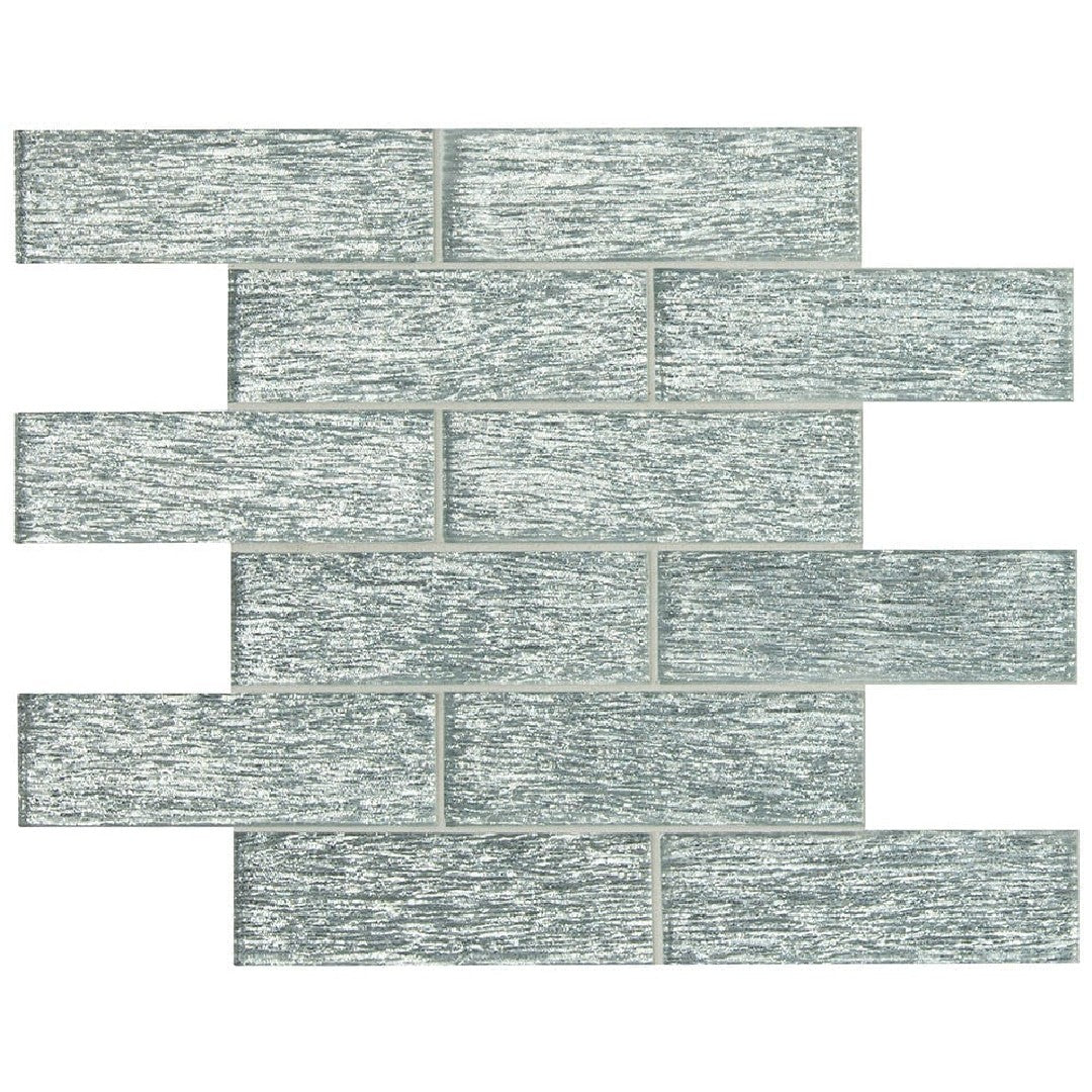 MS International Subway 11.81" x 11.81" Glass Mosaic