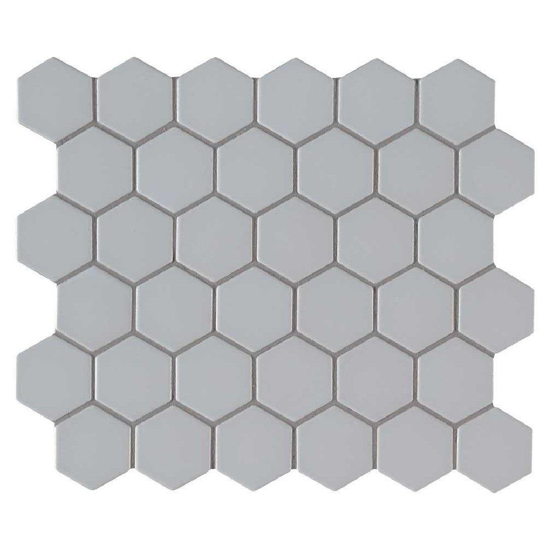MS International Retro 11.02" x 12.6" Matte 2" Hexagon Porcelain Mosaic