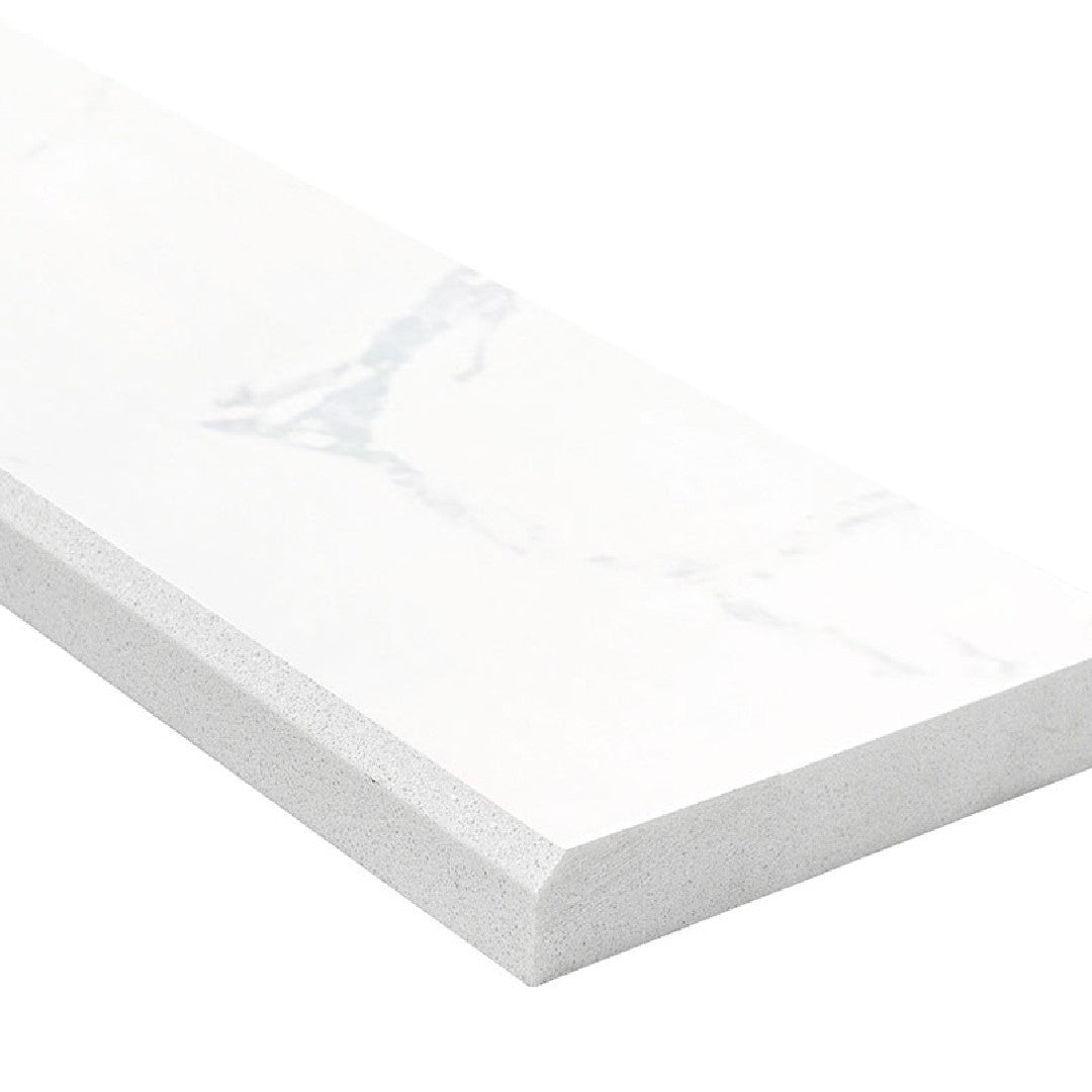 MS International Threshold & Sills 4" x 36" Polished Engineered Marble Threshold Double Beveled