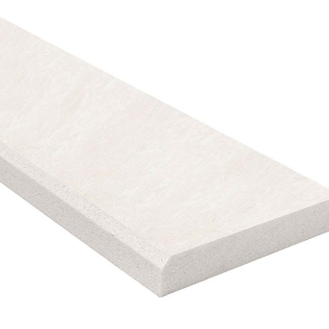 MS International Threshold & Sills 4" x 36" Polished Engineered Marble Threshold Double Beveled