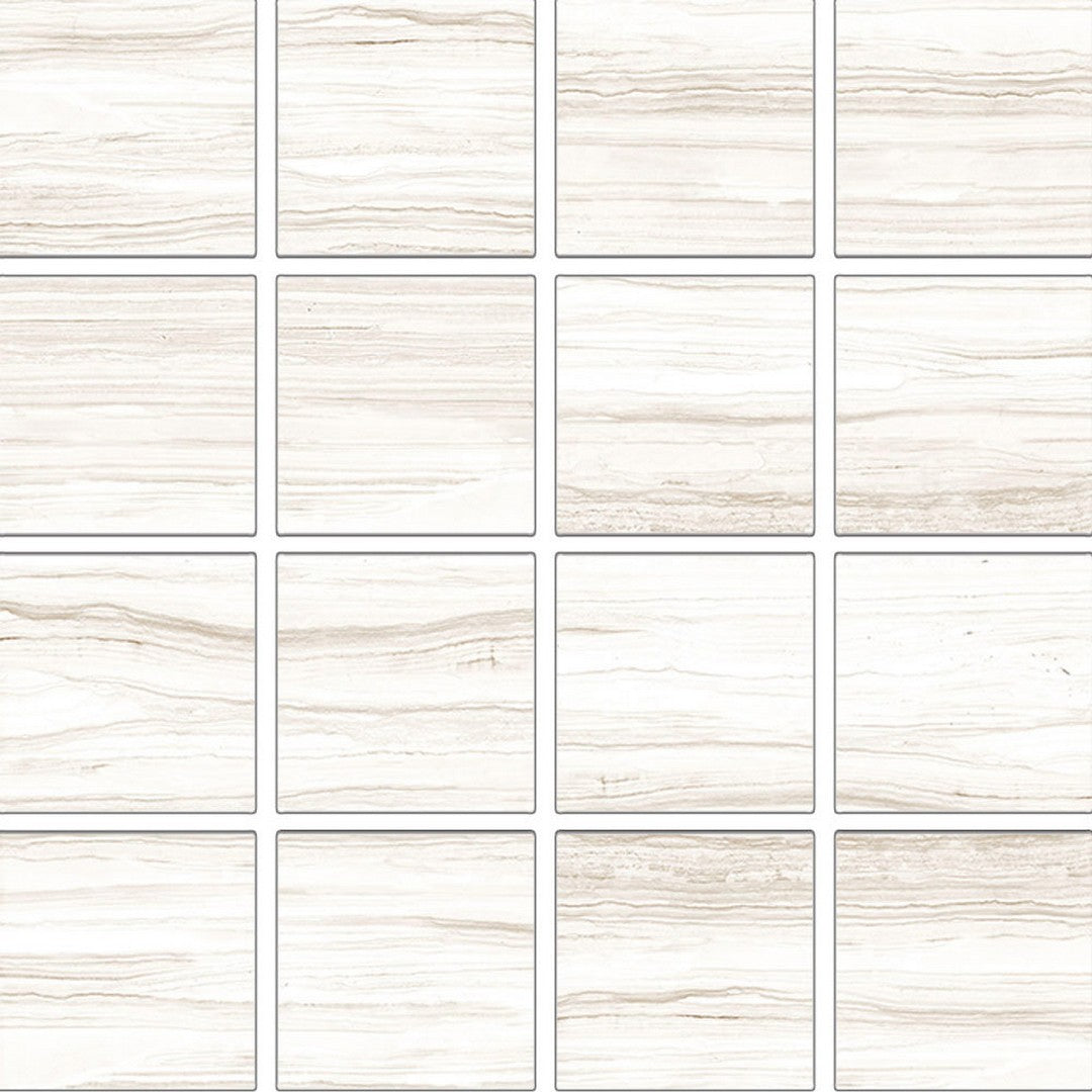 Tesoro Luminus 12" x 12" Rectified Matte Porcelain 3" Mosaic