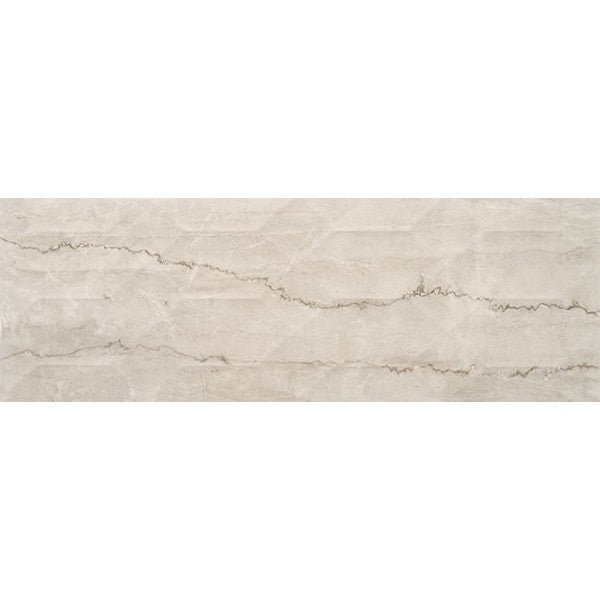 Chesapeake Pine Ridge 8" x 24" Matte Porcelain Wave Rectangle Wall Tile