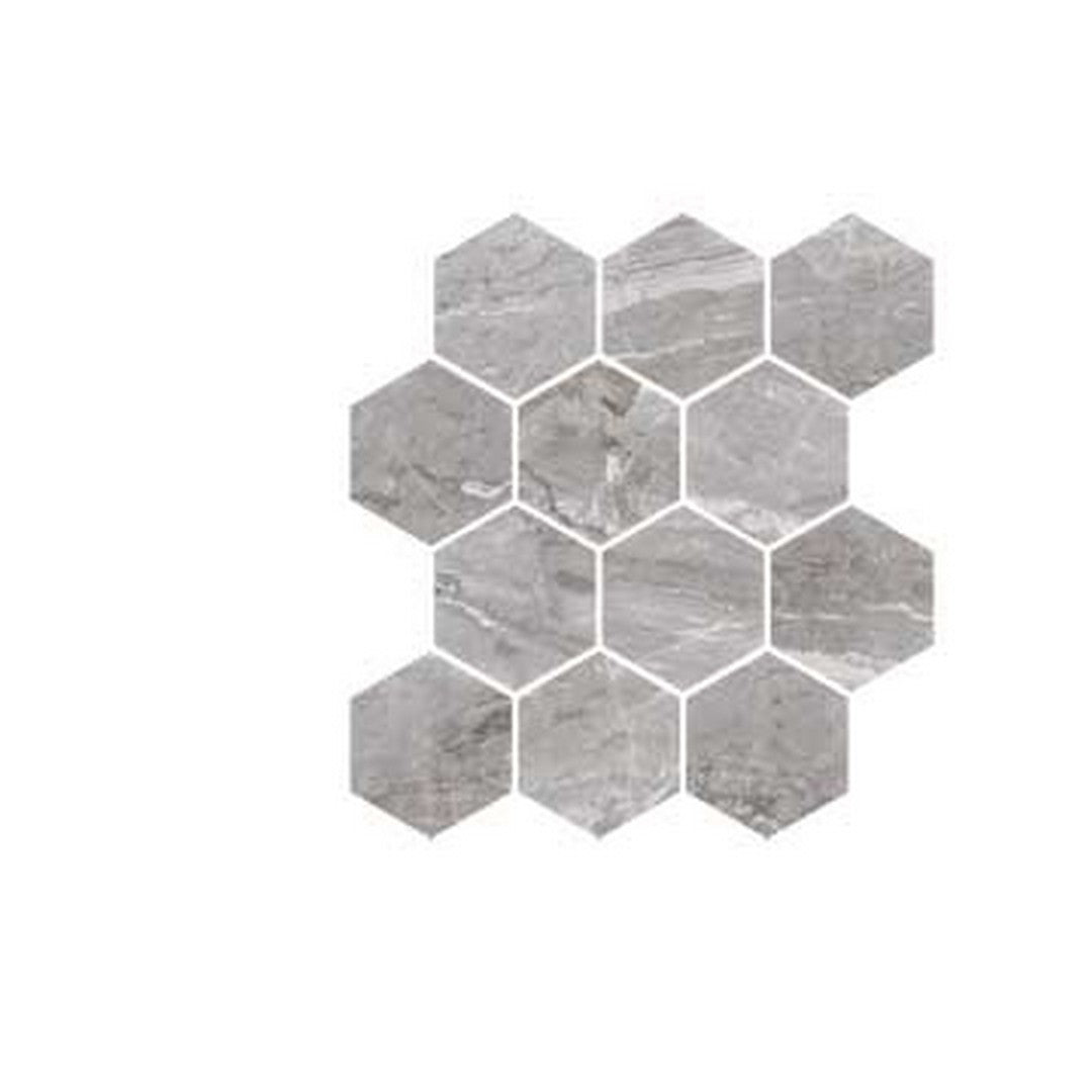 Floors 2000 Marbles 9" x 11" Polished Porcelain Hexagon Tile