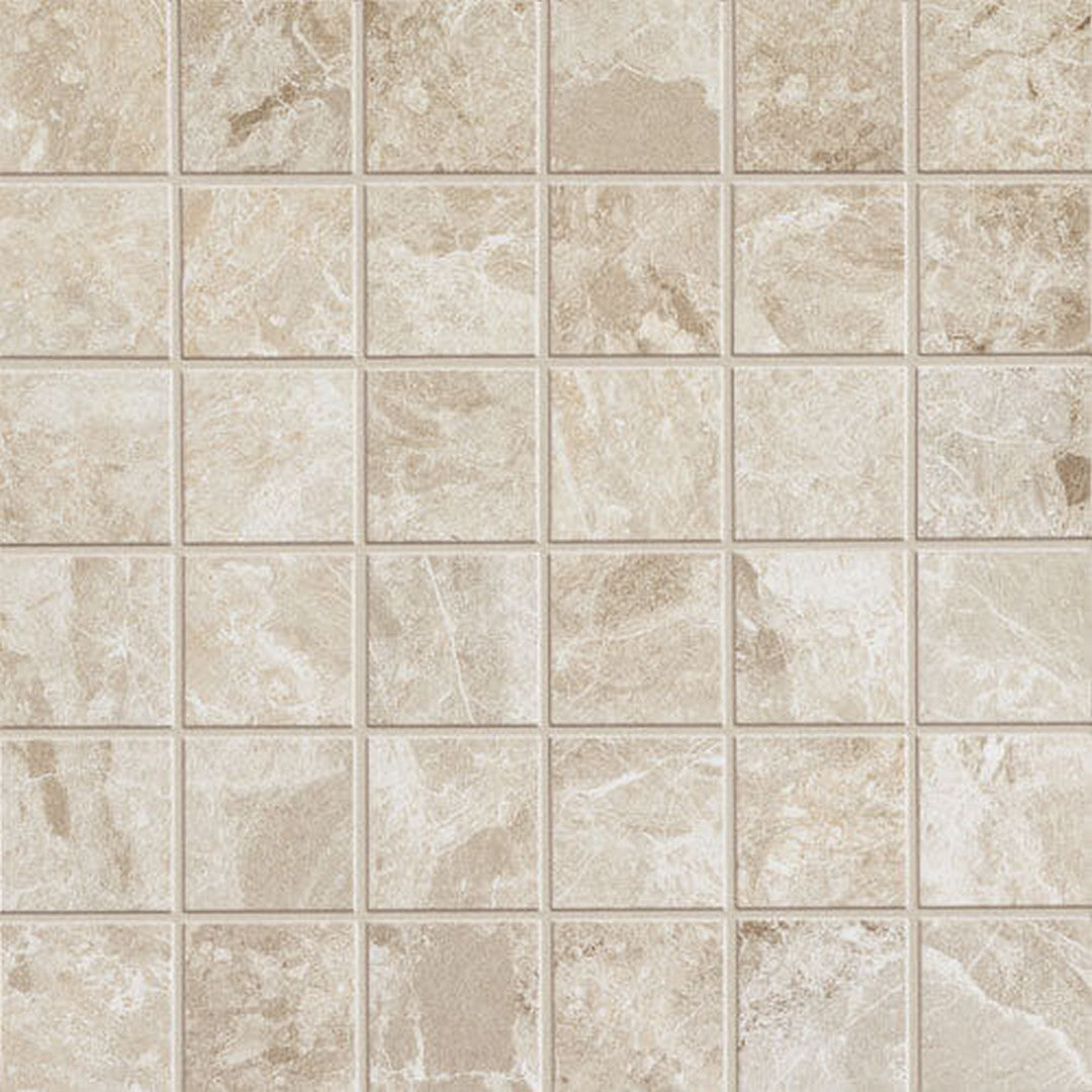 Happy Floors Mun 12" x 12" Matte Porcelain 2" Mosaic