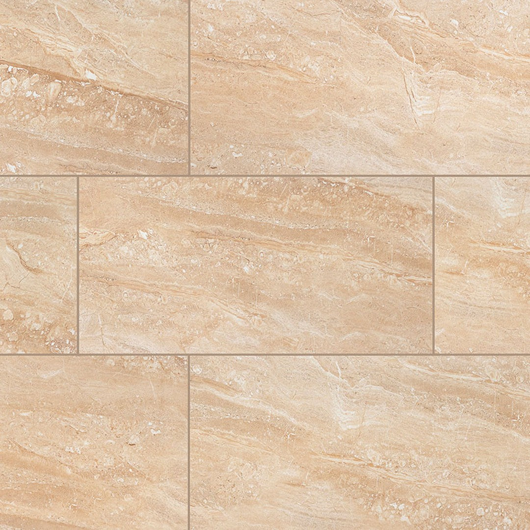 MS International Aria 12" x 24" Polished Porcelain Tile