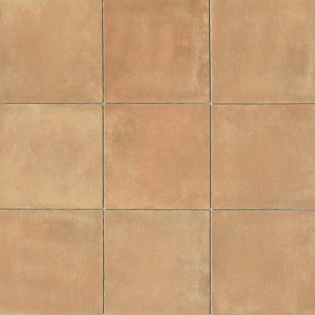Bedrosians Cotto Nature 14" x 14" Glossy Porcelain Field Tile (Sale)