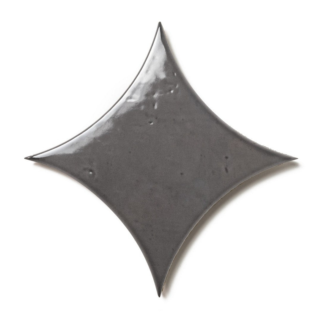 Bedrosians Legacy 6.5" x 6.5" Glossy Porcelain Kite Field Tile