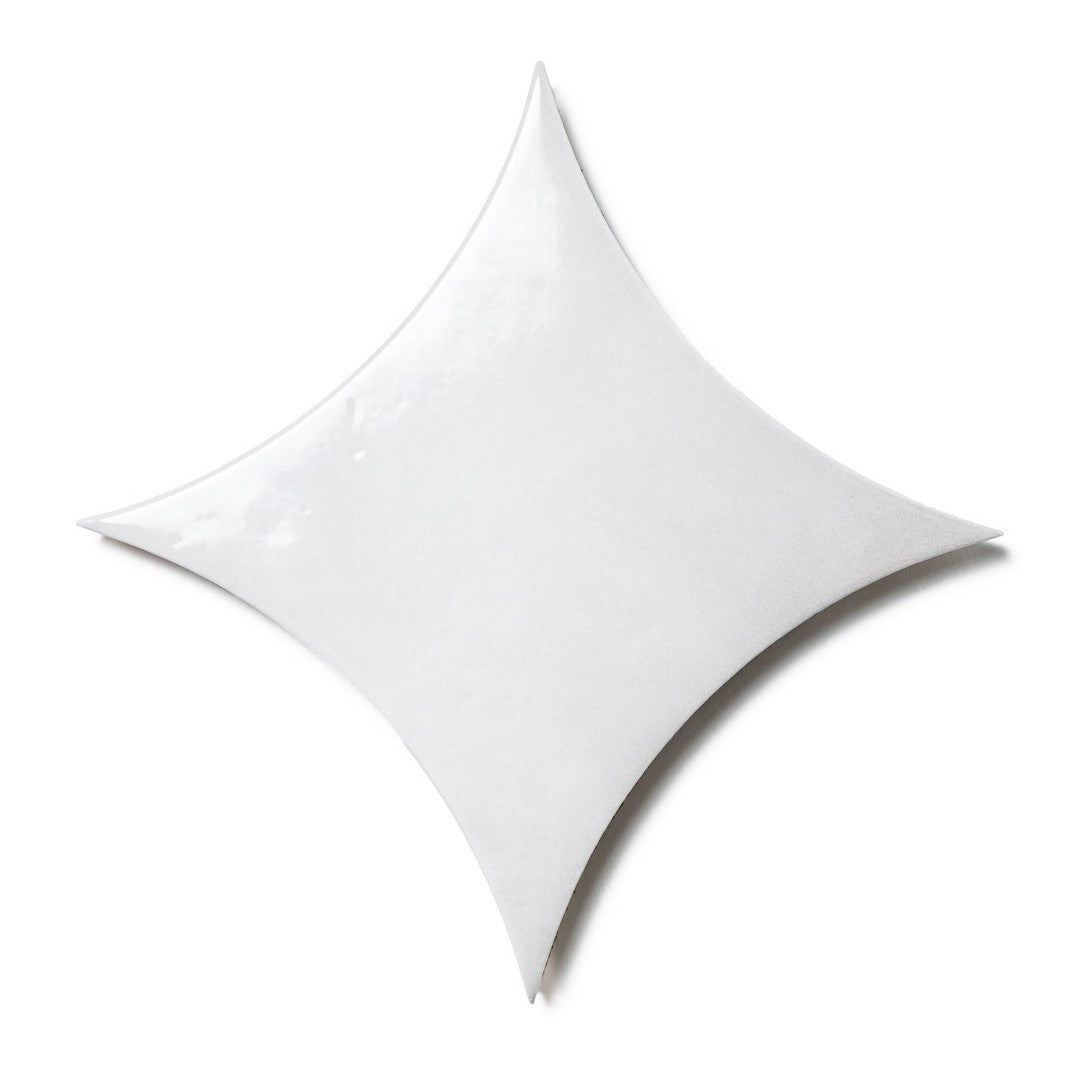 Bedrosians Legacy 6.5" x 6.5" Glossy Porcelain Kite Field Tile