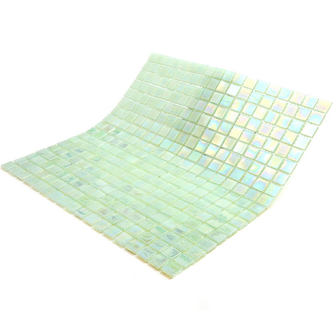 MiR-Alma-Solid-Color-0.6-Nibble-Green-11.6-x-11.6-Glass-Mosaic-Green-(NE28)