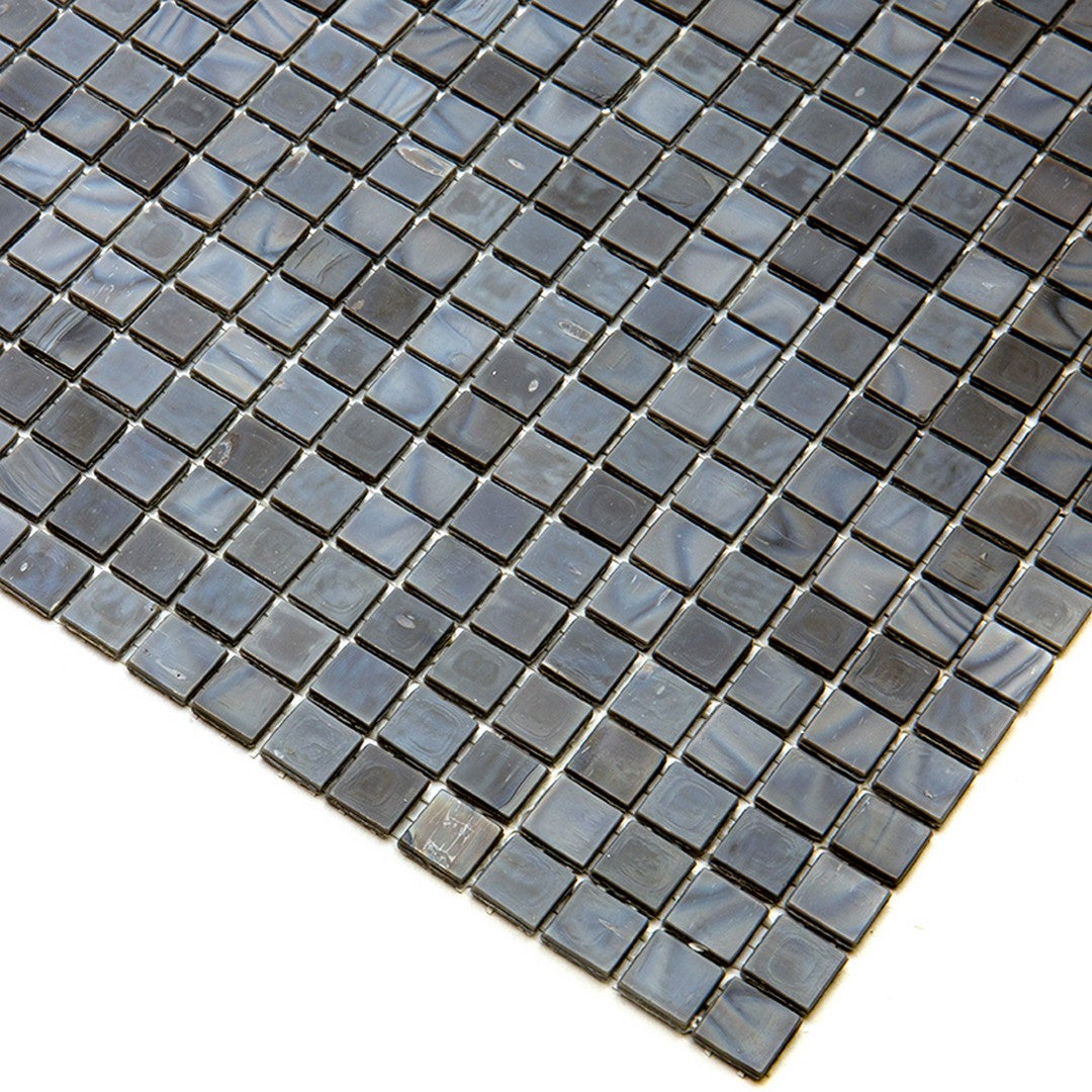 MiR-Alma-Solid-Color-0.6-Nibble-Grey-11.6-x-11.6-Glass-Mosaic-Grey-(NC0212)