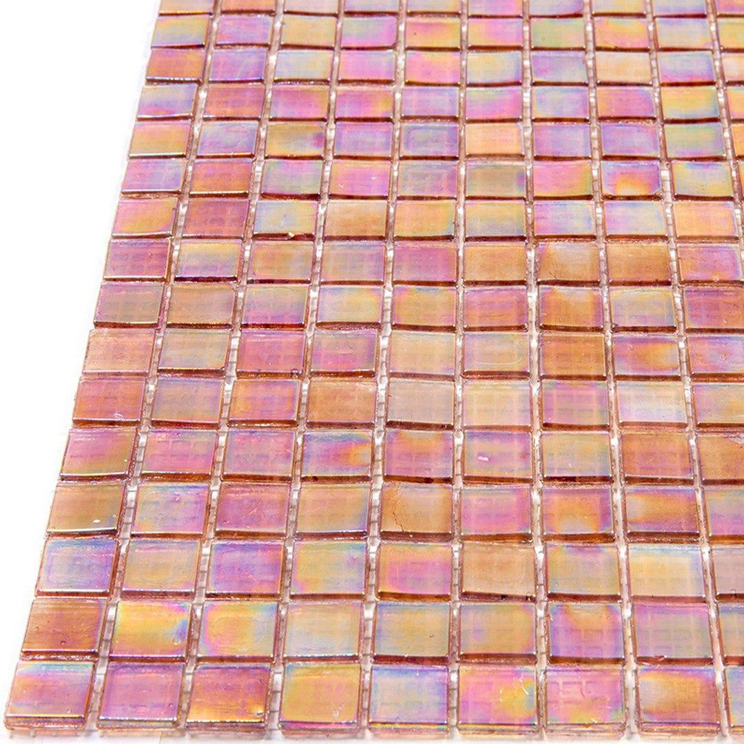 MiR-Alma-Solid-Color-0.6-Nibble-Pink-11.6-x-11.6-Glass-Mosaic-Pink-(NG42)