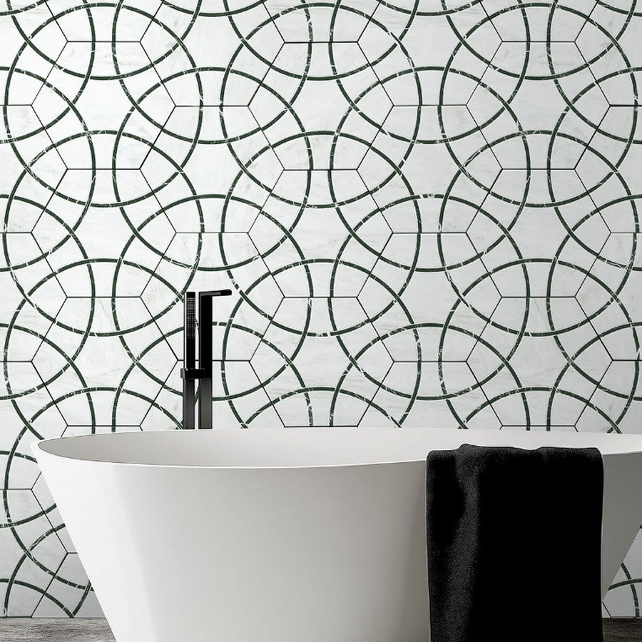 MS-International-Geoglam-11-x-13-Matte-Hexagonal-Porcelain-Tile-Midnight