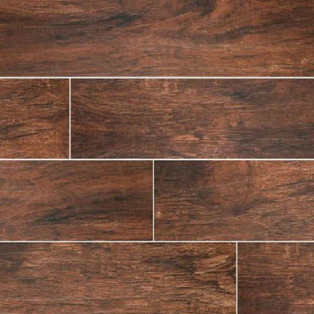 MS International Redwood 6" x 24" Porcelain Tile