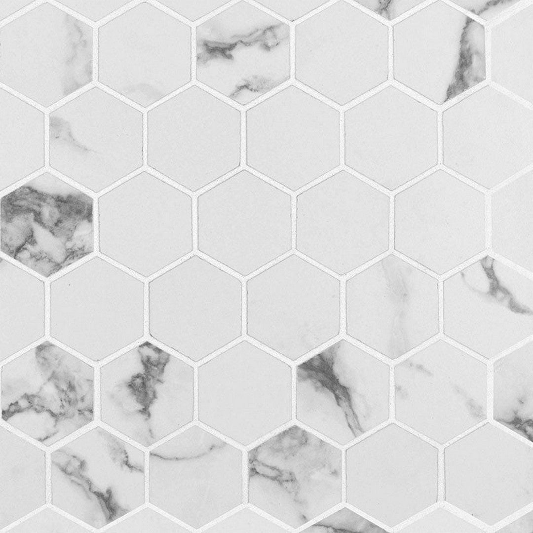 MS International Pietra 12" x 12" Matte Porcelain Hexagon 2" Mosaic