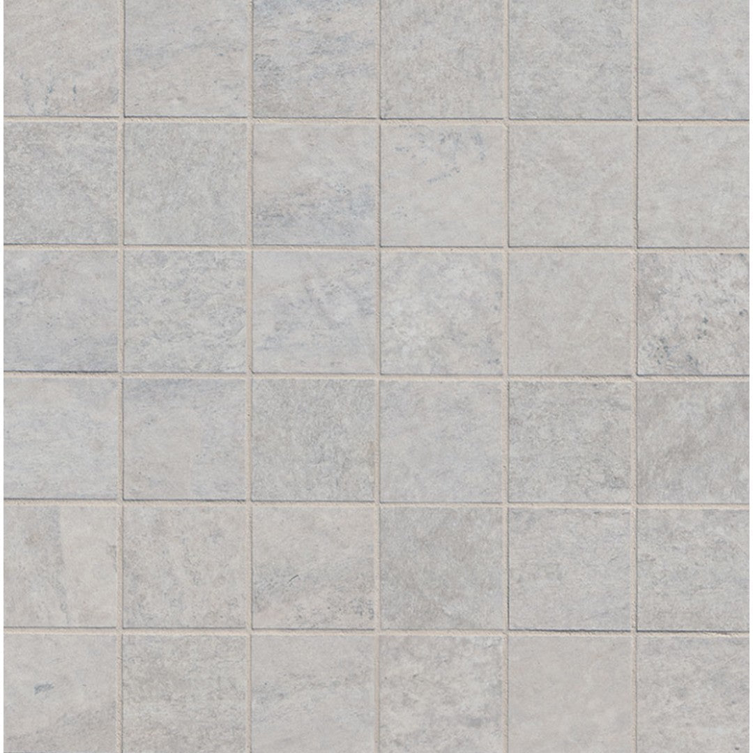 MS International Traktion Stowe 12" x 12" Matte Porcelain 2" Mosaic