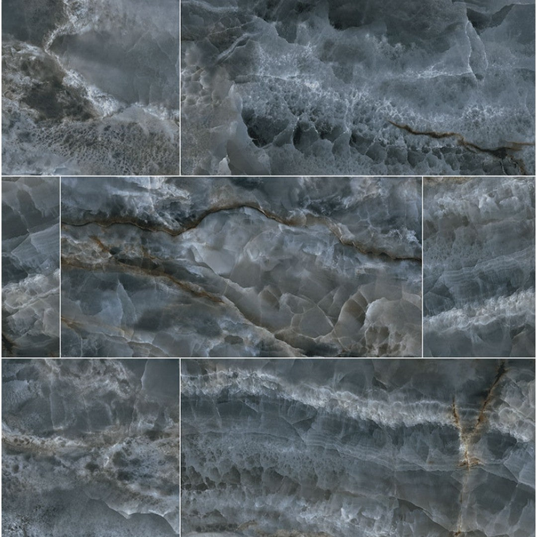 MS International Exotika 24" x 48" Rectified Polished Porcelain Tile