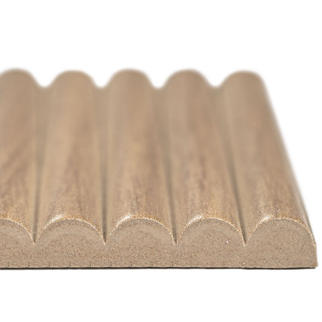 MS International Sinfonia Piano 4.5" x 9" Matte Fluted Wall Porcelain Tile