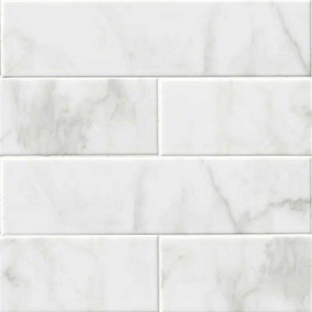 MS International Classique 4" x 16" Glossy Ceramic Tile