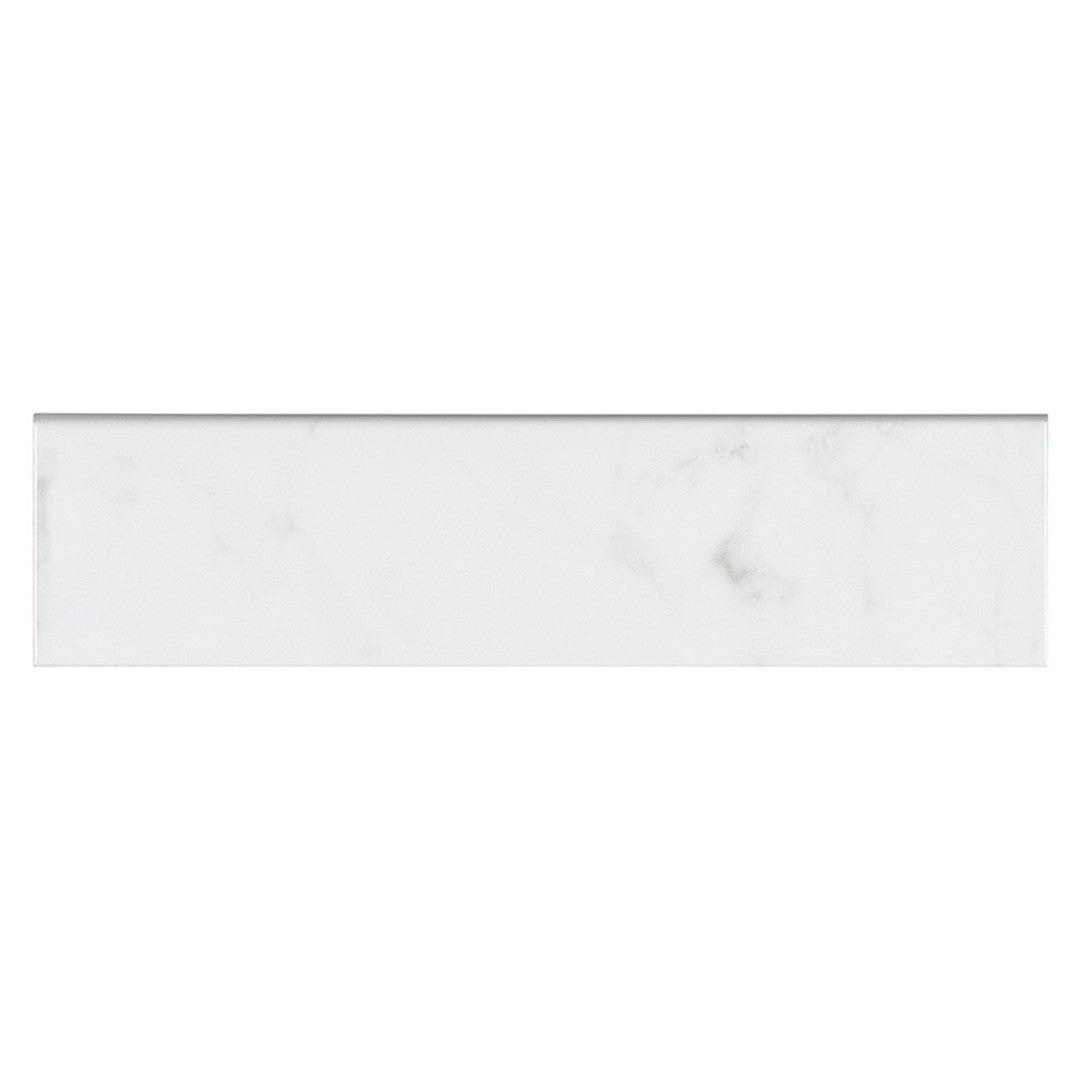 MS International Classique 4" x 16" Glossy Ceramic Bullnose