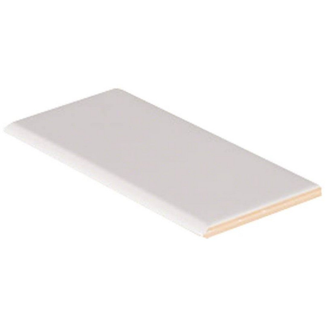 MS International Domino 3" x 6" Glossy Ceramic Bullnose