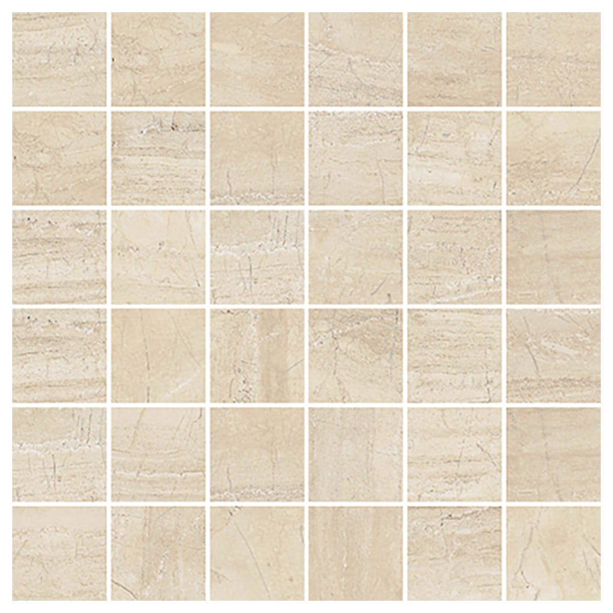 Del Conca USA Neopolis 12" x 12" Glazed Porcelain Mosaic