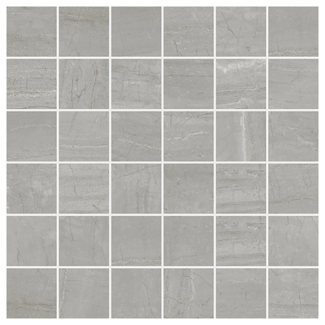 Del Conca USA Neopolis 12" x 12" Glazed Porcelain Mosaic