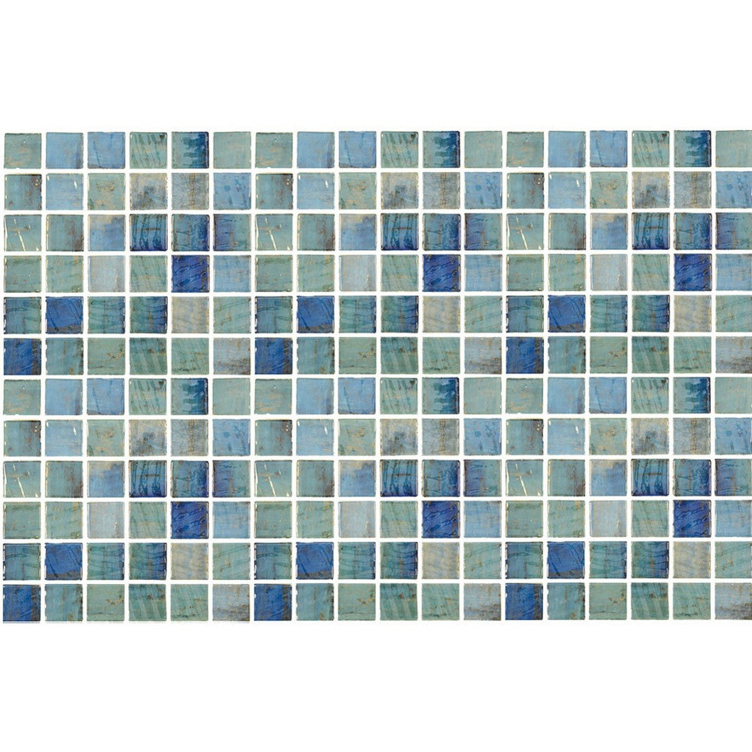 Tesoro Vanguard 12.25" x 18.25" Glass 1" Mosaic